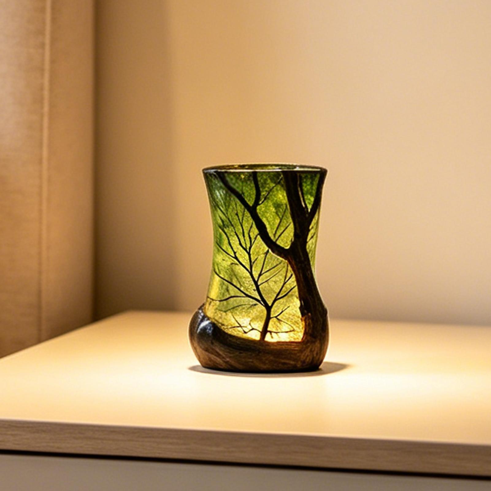 Desk Lamp - Lampka nocna na stolik, lampka leśna,