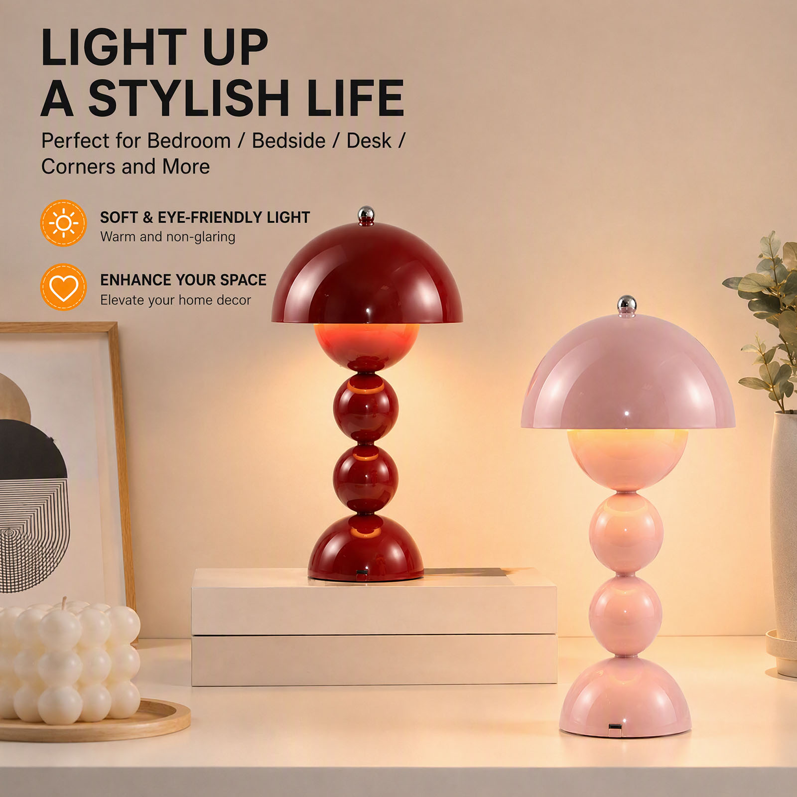Desk Lamp - Lampa stołowa w stylu vintage, w