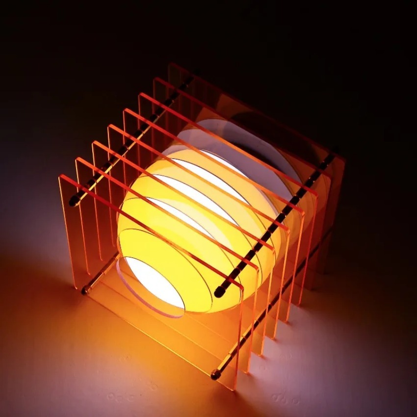 Desk Lamp - Lampa Księżyc DIY Akrylowa Lampa z