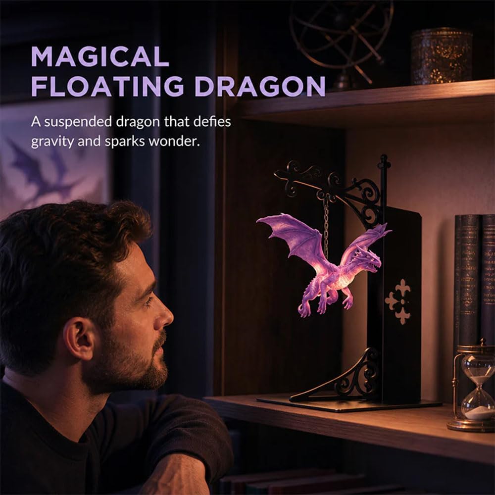 Pływająca lampa w kształcie sm – Bookshelf recenzja i cena