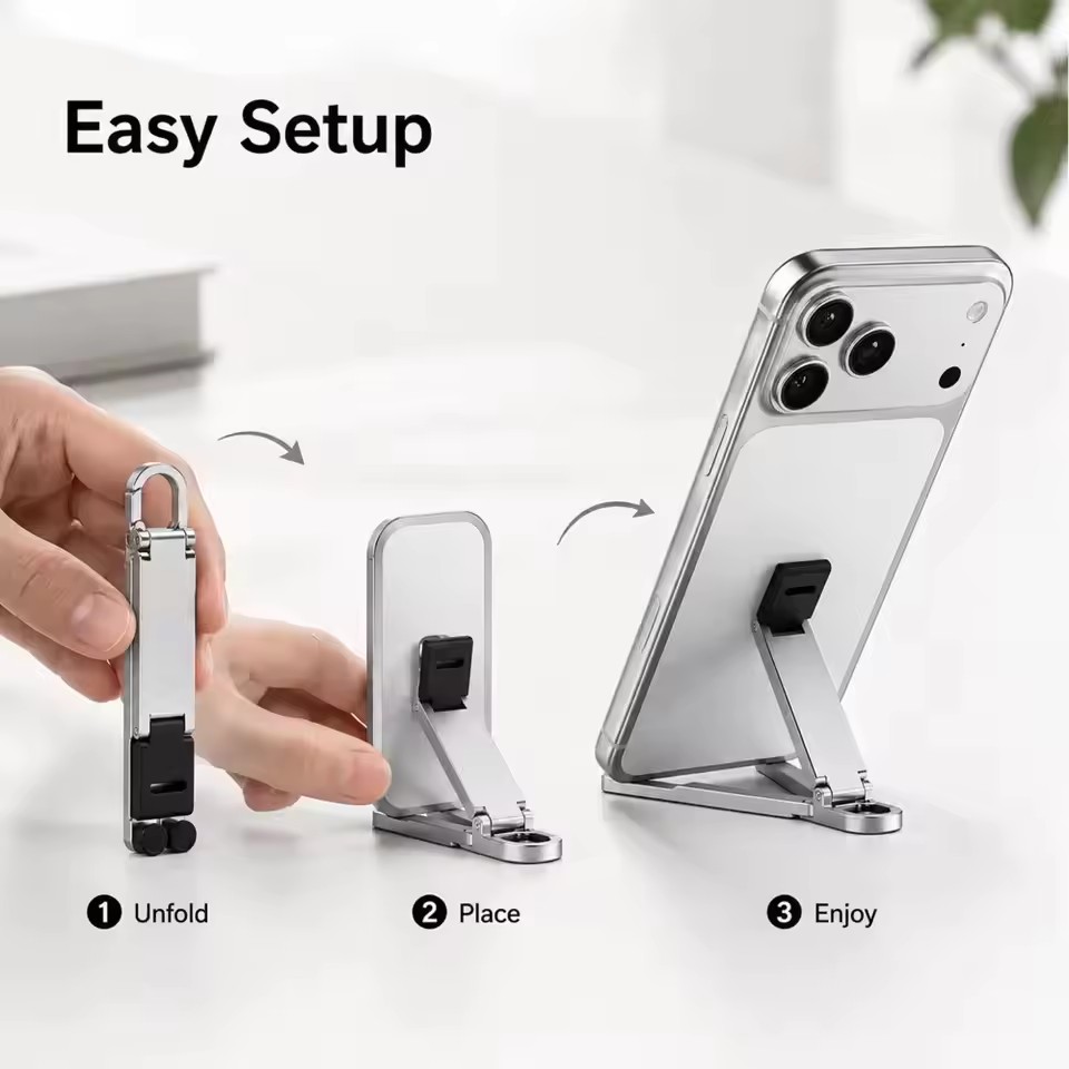 Składany uchwyt na telefon z b – Standing Desk recenzja i cena
