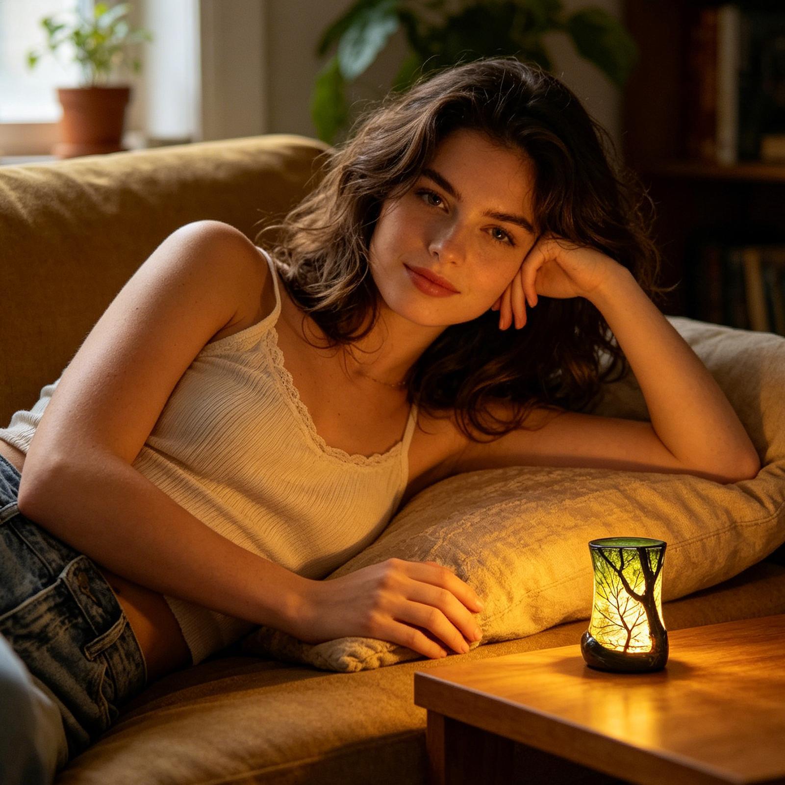 Lampka nocna na stolik, lampka – Desk Lamp recenzja i cena