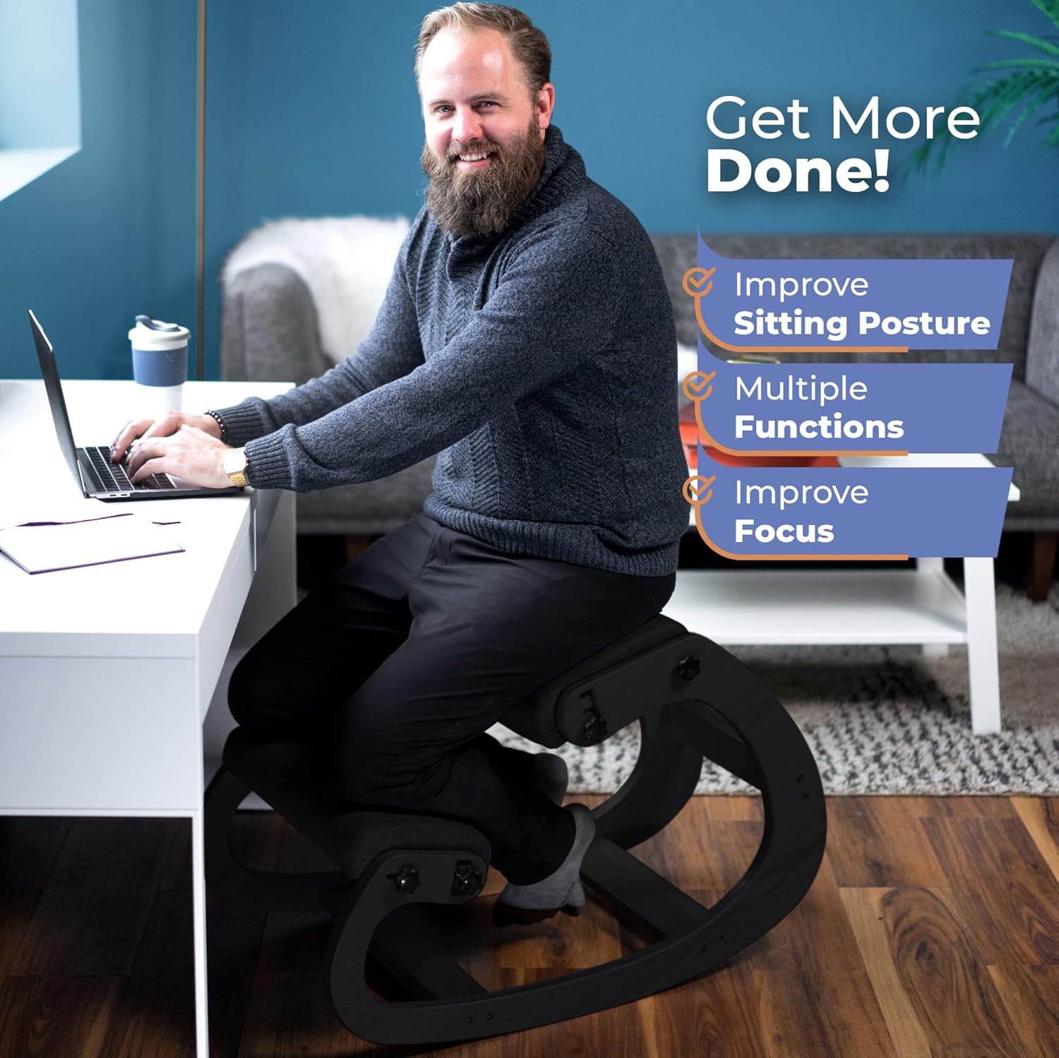 Ergonomiczne drewniane krzesło – Office Chair recenzja i cena