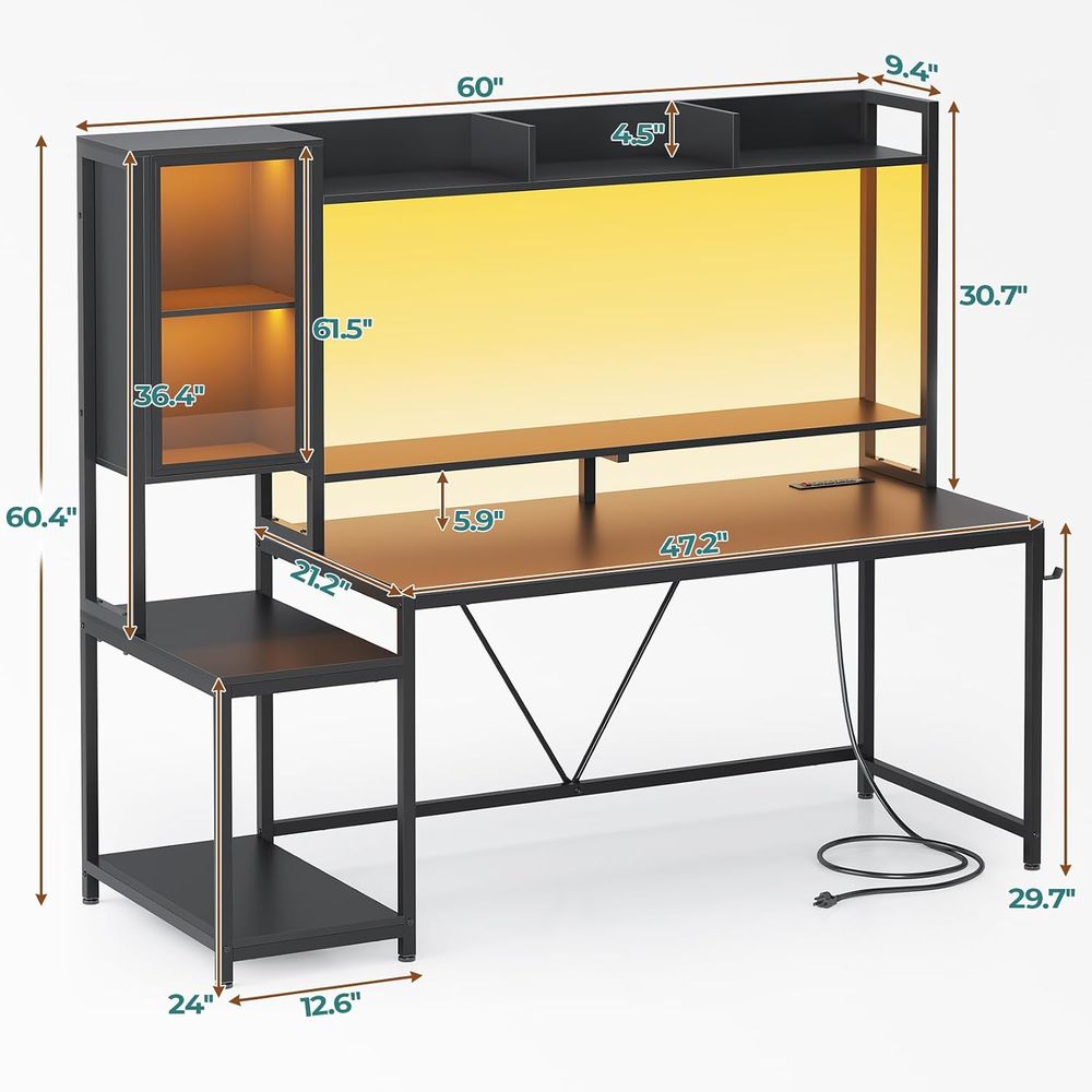 Biurko gamingowe 60'' z miejsc – Monitor Stand recenzja i cena