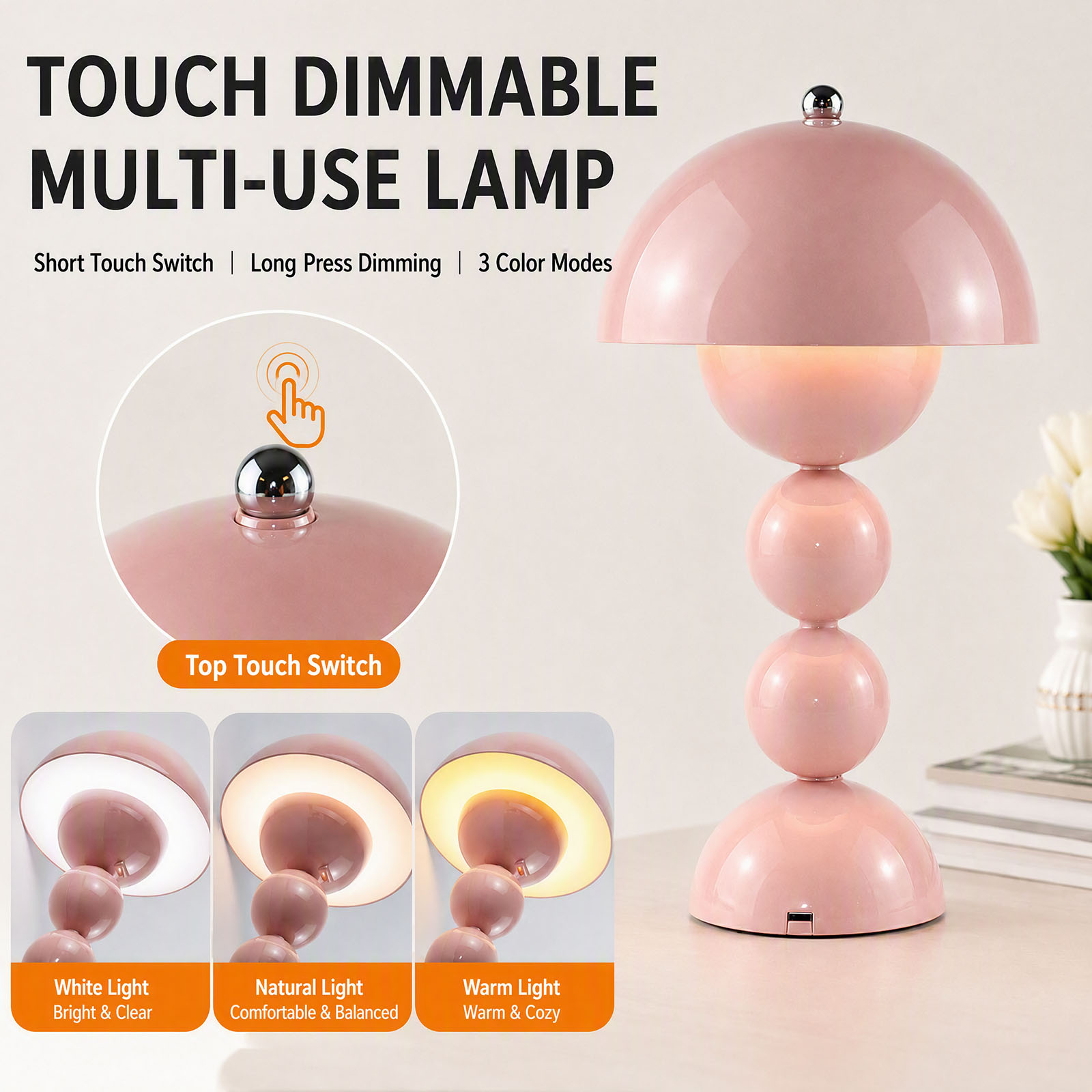 Lampa stołowa w stylu vintage, – Desk Lamp recenzja i cena