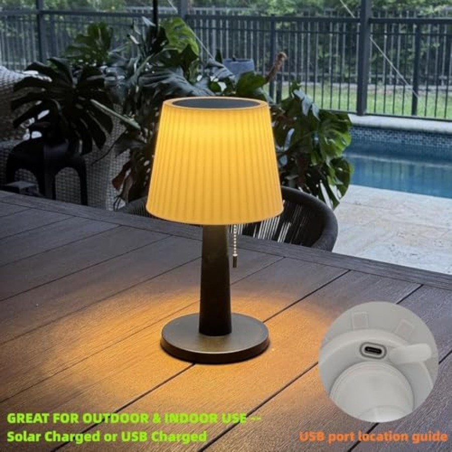 Solarna lampa stołowa do użytk – Desk Lamp recenzja i cena