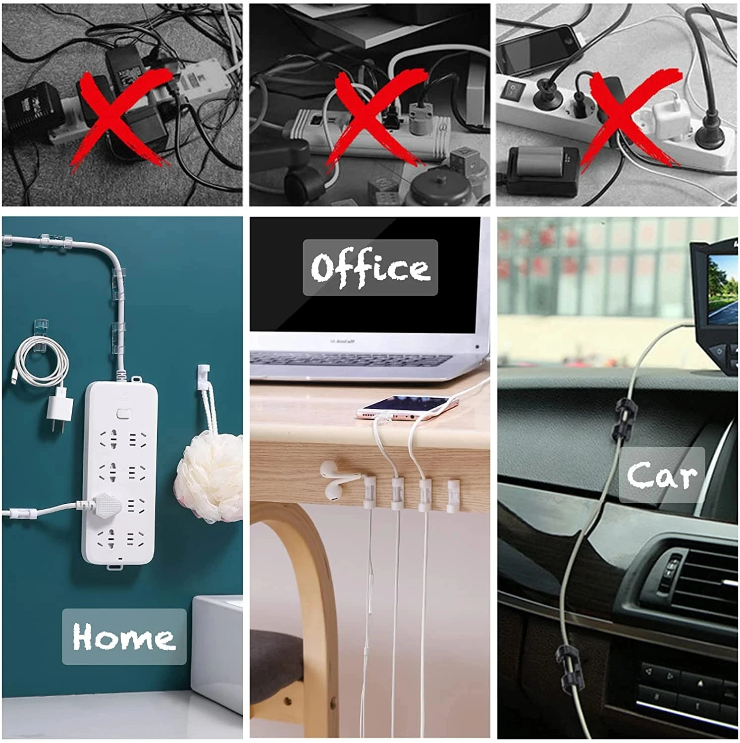 Organizer do kabli, uchwyt na  – Desk Organizer recenzja i cena